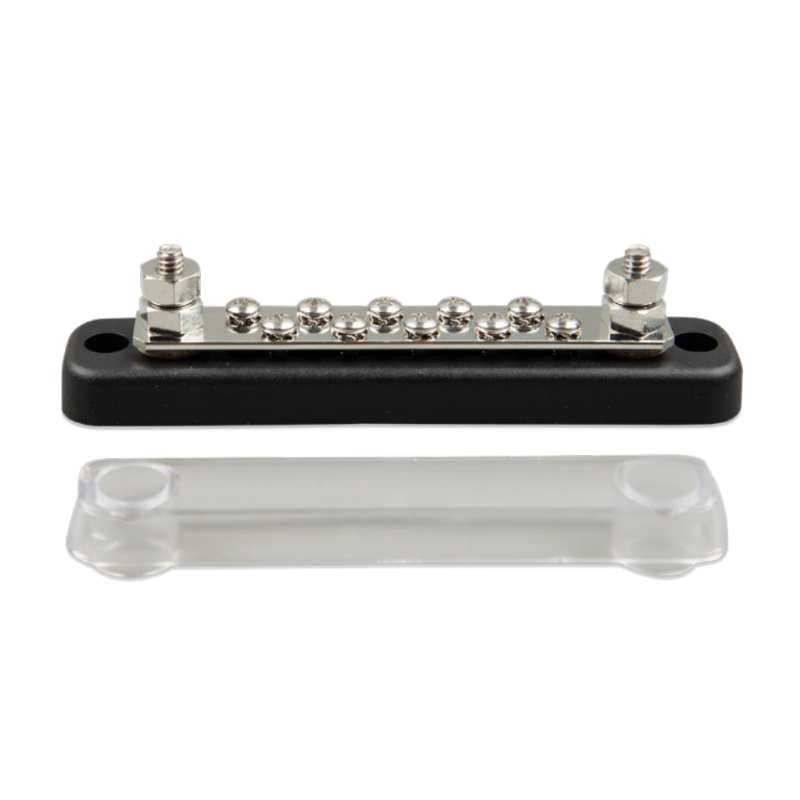Busbar 150A 2P with 10 screws +cover